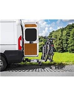 Porte-vélo plateforme coulissant SD260 Argenté - ENDURO - Equipe Ton camping-car - 8717809916846