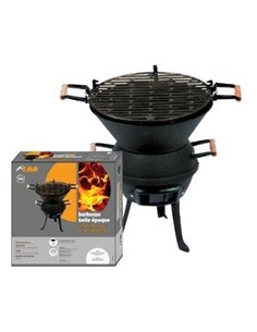 Barbecue rond fonte acier à l'ancienne gm 'belle époque' 38 x 49,5 - CAO Camping - Equipe Ton camping-car - 3156830056322