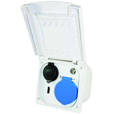 Multiprise Extérieure 12/220v Hdmi Générique8715133040848