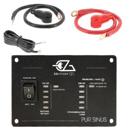 Convertisseur Pure sinus 12V 1000W - EZA EZA3700628245629
