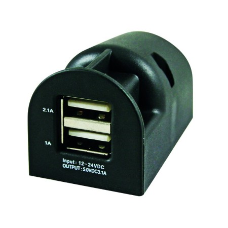 Socle 2 Prises Usb En Saillie Générique8715133038944
