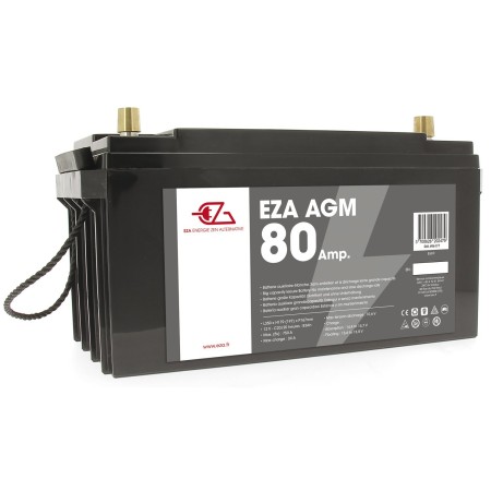 Batterie auxiliaire EZA AGM 80Ah EZA3700628202479