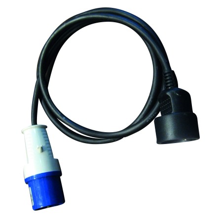 Adaptateur Mâle Cee 17 - Femelle Schuko Avec Cordon Générique3700628208778