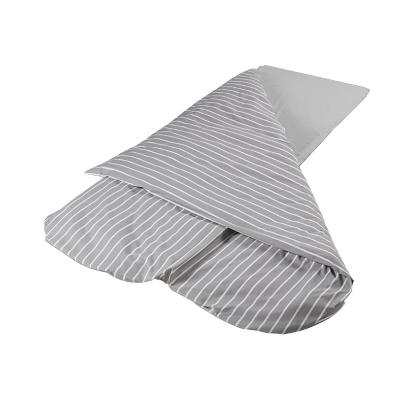 housse supplémentaire couchage grand confort 58 cm rayé gris - duvalay Duvalay5060197416003