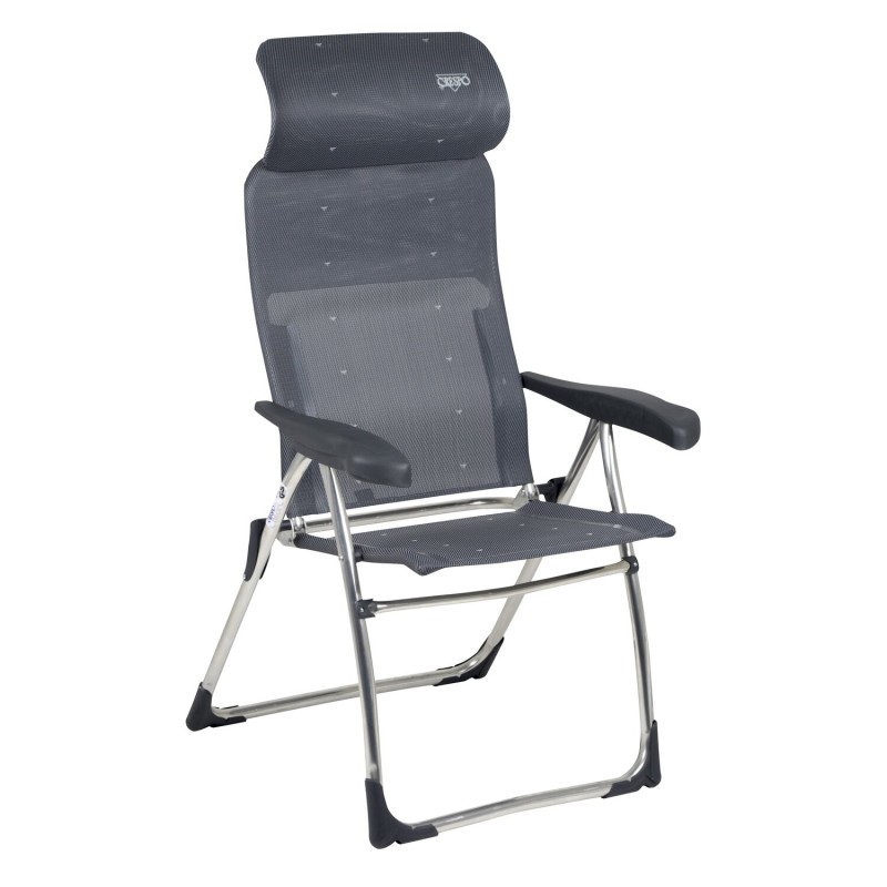 fauteuil classic ergonomic gris avec appui-tête - crespo Crespo8421228026405