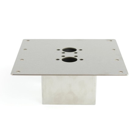 support de montage au sol 4d 20 x 20 x 3 cm - autoterm 7012345679653