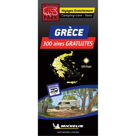 cartes routières aires gratuites grèce - trailer's park Trailer's Park9782919004508