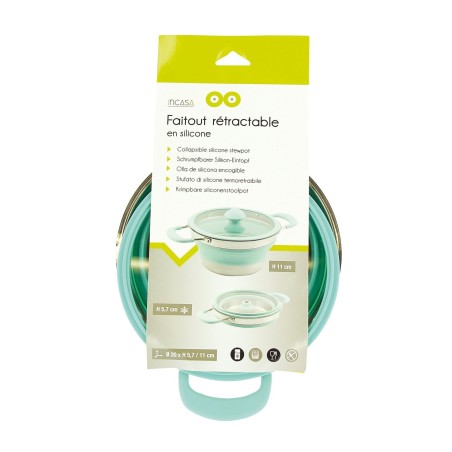 faitouts rétractables petit format - incasa INCASA3700628250838