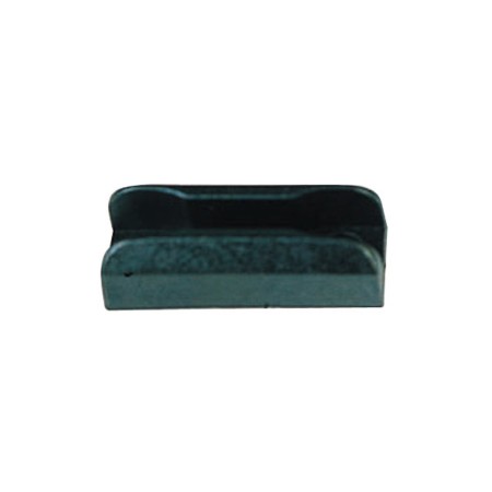 gâches en plastique entraxe 32 mm noire Générique