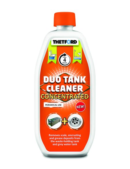 Nettoyant Concentré Cassettes & Cuves Duo Tank Cleaner - Thetford - Equipe Ton camping-car