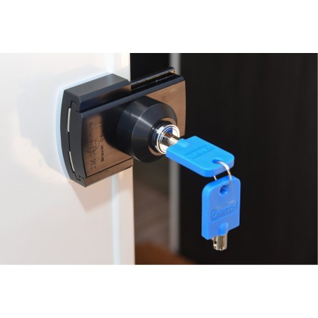 verrou extérieur/intérieur pour porte cellule noir - imc IMC3760240050100