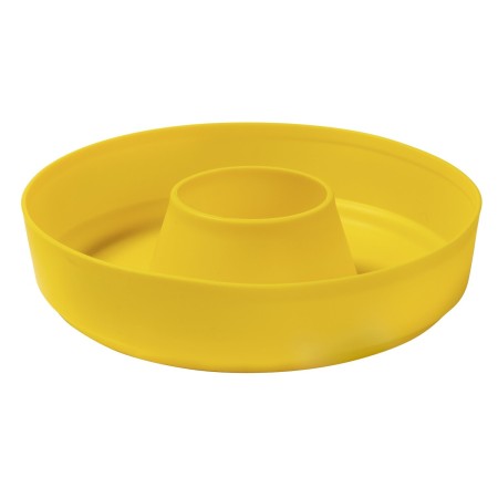 moule en silicone pour four a l'unité. jaune - omnia OMNIA7350029450519