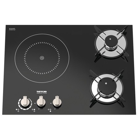 plaque de cuisson 2 feux gaz + 1 induction top line 981 version gauche - thetford Thetford5060252081016