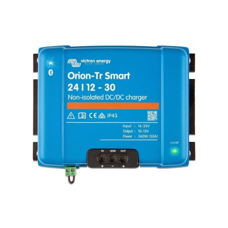 chargeur isolé orion-tr smart dc-dc 12/12 30a - victron Victron8719076047698