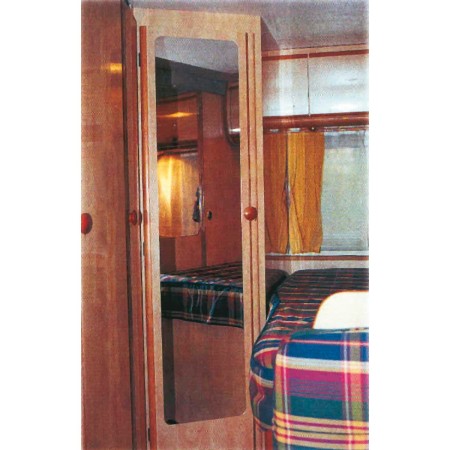 miroir acrylique adhésif pour porte de salle de bain Générique3700628223856