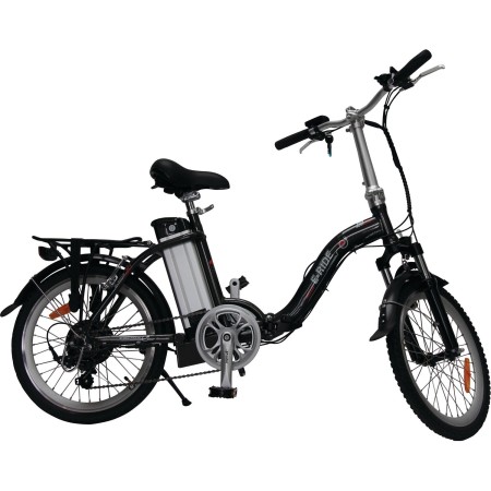 vélo à assistance électrique pliant 20 gris anthracite classic - e-ride E-Ride3700628251040