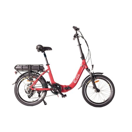 vélo à assistance électrique confort 20'' rouge 13ah - eza EZA3700628252511