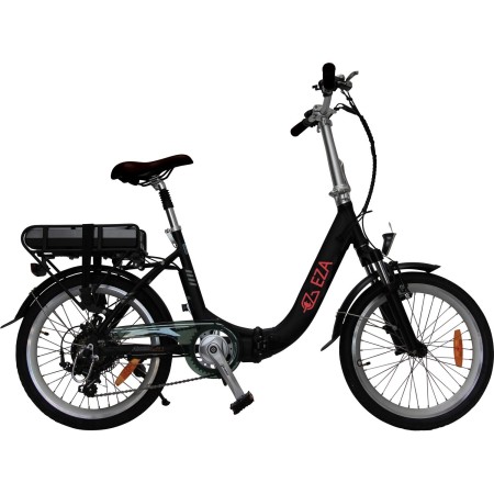 vélo à assistance électrique confort 20'' noir 13ah - eza EZA3700628252535