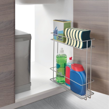 rangement coulissant pour bouteilles et flacons - metaltex Metaltex8002523646606