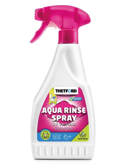 Aqua Rinse Spray 500 Ml spécial WC chimique - THETFORD - Equipe Ton camping-car
