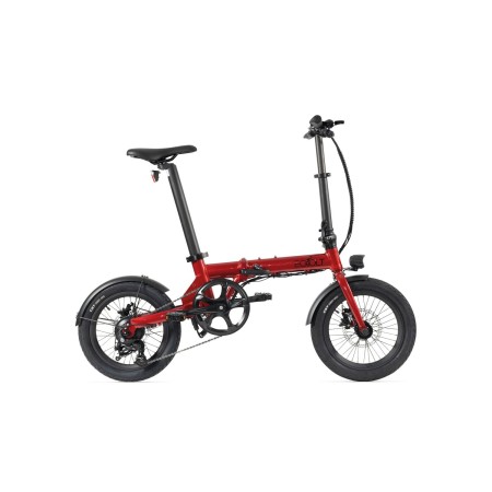vélo à assistance électrique pliant city 4 speed 16 rouge - eovolt Eovolt7141249703727