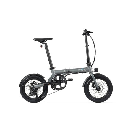 vélo à assistance électrique pliant city 4 speed 16 gris - eovolt Eovolt7141249703772