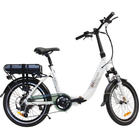 vélo à assistance électrique pliant 20 pouces blanc confort - koonekt Koonekt3700628251071