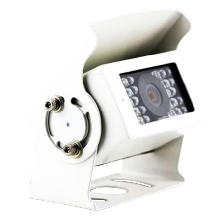 caméra de recul filaire 28 leds blanche - equinoxe EQUINOXE3700628221067