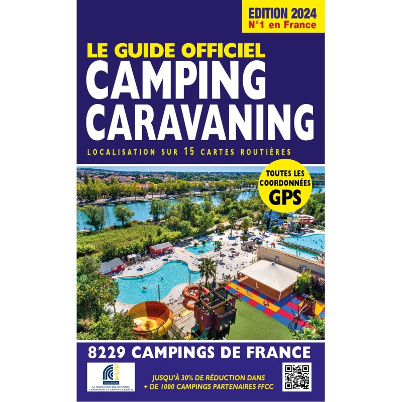 le guide officiel camping caravaning 2024 9782380770346