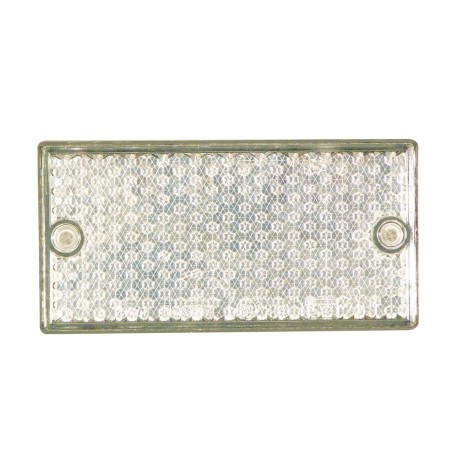 catadioptre rectangulaire blanc Générique3700004406996