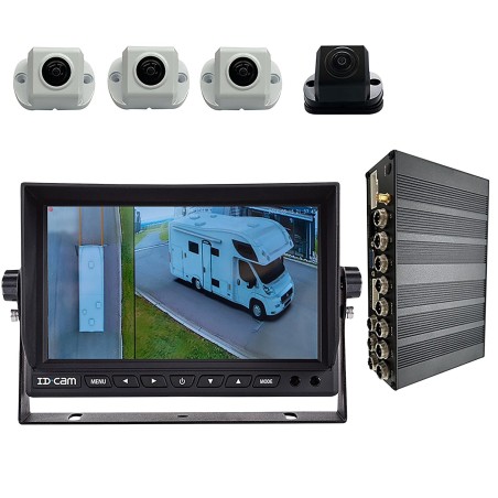 kit 360° idcam hd moniteur 7 - id.cam 3770029316532