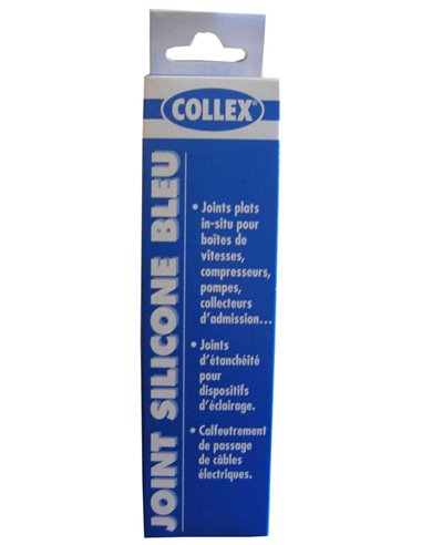 Joint silicone bleu étanchéité automobile tube 80 ml - GEB - Equipe Ton camping-car - 3283985005254