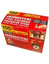 Stick d'allumage en bois naturel imprégné 100 pièces - FAVORIT - Equipe Ton camping-car - 4006822312266