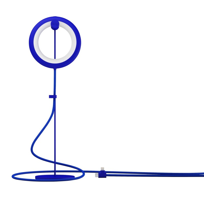 lampe nomade bird bleue - bily 4895228104694