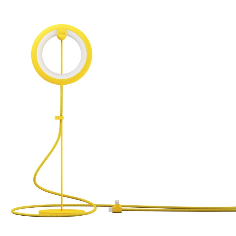 lampe nomade bird jaune - bily 4895228104670