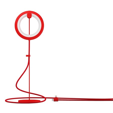 lampe nomade bird rouge - bily 4895228104687