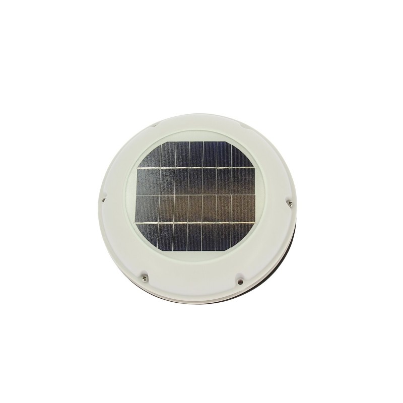 aérateur solaire extracteur en plastique blanc - optima OPTIMA3700628272120