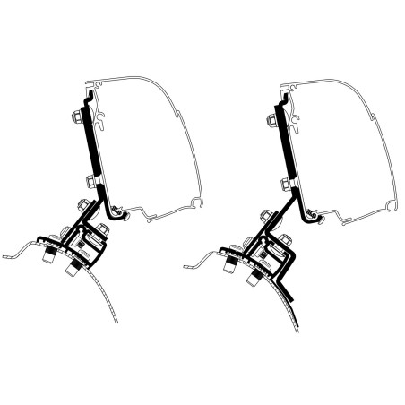 adaptateur omnistor 4200 psa minivan - thule Thule5415182066402
