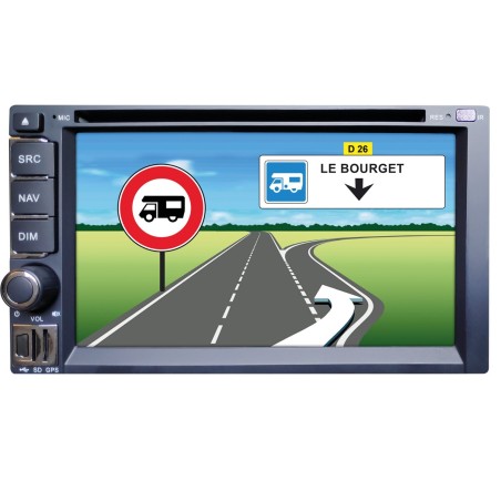 gps 2din snooper cc700i - aguri Aguri