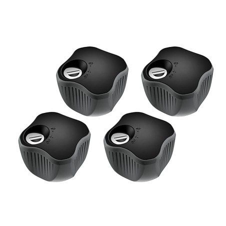 molettes verrouillables pour bras de fixation de cadre jeu de 4 - thule Thule7313020073804