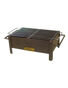 Table De Barbecue Avec Grille Zince 31x21x14cm Imex El Zorro - Equipe Ton camping-car - 8427514054527