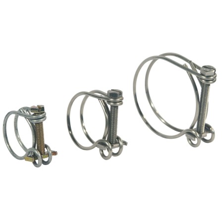 colliers fils inox pour tuyau diam. 20 mm 3700628238799