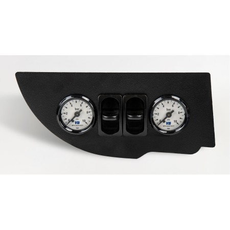 double manometre tabeau de bord x250 - vb airsuspensions VB AirSuspensions