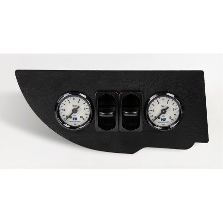 double manometre tabeau de bord x250 - vb airsuspensions VB AirSuspensions