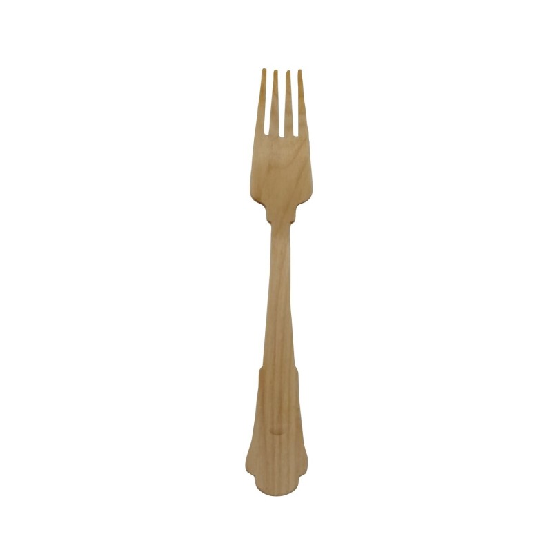 10 fourchettes en bois - arecabio 3760241651689