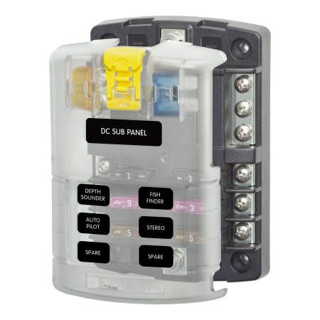 porte fusible 6xatc +neutres - blusea systems BluSea Systems