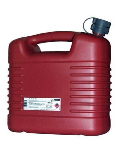 Jerrycan plastique hydrocarbure rouge 5 l - jerrican - Equipe Ton camping-car - 4103810211317