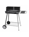 Barbecue à Charbon Milano Noir sur Roulettes - SOMAGIC - Equipe Ton camping-car - 3292193150281