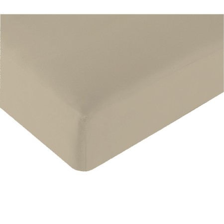 drap housse en lyocell beige 160 x 200 cm pour lit central - incasa INCASA3700628268581
