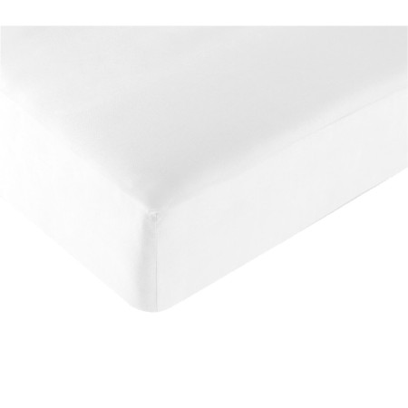 drap housse en lyocell blanc 150 x 200 cm pour lit central - incasa INCASA3700628268376